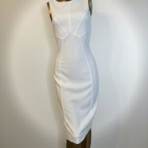 Off White/Cream Midi Dress